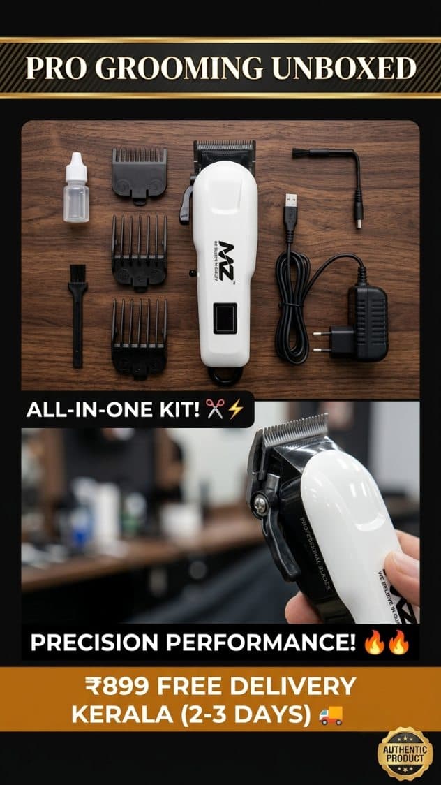 MZ M809T Professional Hair Clipper